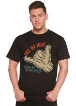 Load image into Gallery viewer, Ride The Wave Men's Bamboo Viscose/Organic Cotton Short Sleeve Graphic T-Shirt
