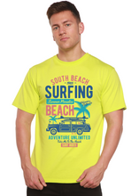 将图片加载到图库查看器，South Beach Spun Bamboo® Men's Bamboo Viscose/Organic Cotton Short Sleeve Graphic T-Shirt
