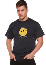 Load image into Gallery viewer, Always Keep Smiling Men's Bamboo Viscose/Organic Cotton Short Sleeve Graphic T-Shirt

