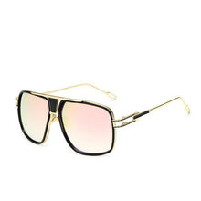 Load image into Gallery viewer, NEW Elegant Luxury Trend Driving Sunglasses  Gold Big Frame  Oversized Square For Man and  Women Sunglasses
