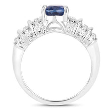 Load image into Gallery viewer, 1.40 Carat Genuine Kyanite .925 Sterling Silver Ring
