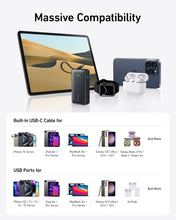 将图片加载到图库查看器，Anker Nano Power Bank (30W, Built-In USB-C Cable)
