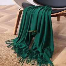 Load image into Gallery viewer, 2022 Tassel Women’s Scarf – Designer Shawl, Wrap &amp; Hijab Pashmina
