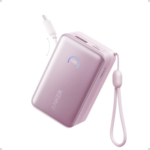 将图片加载到图库查看器，Anker Nano Power Bank (10K, 45W, Built-In Retractable USB-C Cable)
