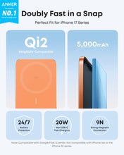 Load image into Gallery viewer, Anker Nano Power Bank (5K, MagGo, Slim)
