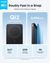 Load image into Gallery viewer, Anker Nano Power Bank (5K, MagGo, Slim)
