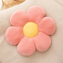 Load image into Gallery viewer, Flower-Shaped Plush Pillow – Cute Anime Cushion for Kids &amp; Office
