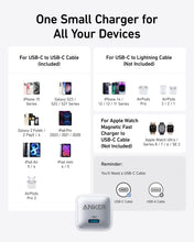 Load image into Gallery viewer, Anker Nano Charger (20W)
