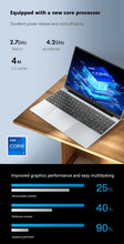 Load image into Gallery viewer, 2025 15.6" Windows 11 Pro Laptop Computer Intel Core i7 8500Y 16GB 1TB Laptops Office Computer Fingerprint Unlock Notebook PC
