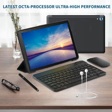Load image into Gallery viewer, C108 10.1Inch Tablet Octa-Core Processor 10GB+128GB Android14 Tablet With Case Headphones Wireless Keyboard Mouse Stylus Pen Bag
