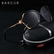 将图片加载到图库查看器，BARCUR Sunglasses Trendy Butterfly Design Fashion Women Sunglasses Polarized Lens Ladies Sun Glasses UV400 Protection for Hot Summer Days
