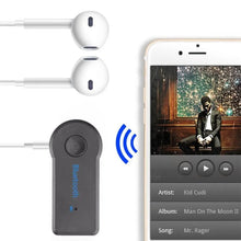 Load image into Gallery viewer, Car Bluetooth 5.0 Receiver 3.5mm Jack Wireless Bluetooth Transceiver  Adapter For Car Kit Music Audio Aux A2dp Earphone Receiver
