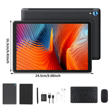 Load image into Gallery viewer, C108 10.1Inch Tablet Octa-Core Processor 10GB+128GB Android14 Tablet With Case Headphones Wireless Keyboard Mouse Stylus Pen Bag
