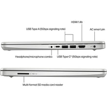 Load image into Gallery viewer, HP Newest 14" Business Laptop,Intel Celeron N4120,Up to16GB RAM,384GB Storage(128GB eMMC+256GB Micro SD),1Year Office 365,Silver
