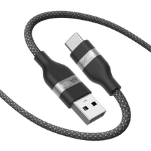 将图片加载到图库查看器，Anker USB-A to USB-C Cable (3 ft/6 ft, Upcycled-Braided)
