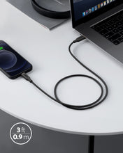 Load image into Gallery viewer, Anker <b>641</b> USB-C to Lightning Cable (Flow, 3 ft Silicone)
