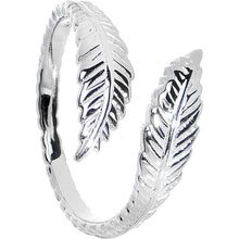 Load image into Gallery viewer, 925 Sterling Silver Feather Toe Ring
