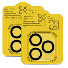 将图片加载到图库查看器，3PCS HD Camera Lens Protector For  New iPhone 14 13 12 Pro MAX Tempered Glass Cover Anti-Spy Tempered Glass Film Camera Lens Protector Tempered Glass
