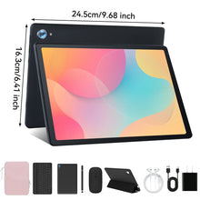 Load image into Gallery viewer, C108 10.1Inch Tablet Octa-Core Processor 10GB+128GB Android14 Tablet With Case Headphones Wireless Keyboard Mouse Stylus Pen Bag
