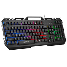Load image into Gallery viewer, Enhance Infiltrate KL2 Membrane Gaming Keyboard – Multi-Color LED – Metal Build – Quiet Switches
