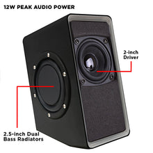 Load image into Gallery viewer, GOgroove SonaVERSE O2i USB‑Powered LED Speaker Driver 2.0 – 14 W Peak
