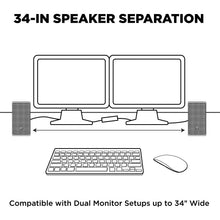 Load image into Gallery viewer, GOgroove SonaVERSE O2i USB‑Powered LED Speaker Driver 2.0 – 14 W Peak
