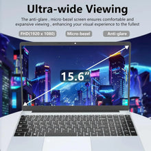 Load image into Gallery viewer, 2025 15.6" Windows 11 Pro Laptop Computer Intel Core i7 8500Y 16GB 1TB Laptops Office Computer Fingerprint Unlock Notebook PC
