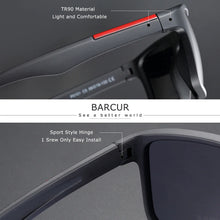 Load image into Gallery viewer, BARCURTR90 Ultralight Polarized Sunglasses for Men Vintage Square Eyewear with UV400 Protection for Summer
