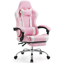 Load image into Gallery viewer, JHK Ergonomic Racing Gaming Chair Adjustable Swivel PU Leather with Headrest and Lumbar Support For Office Computer Living Room
