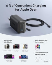 将图片加载到图库查看器，Anker Nano 100W MacBook Charger – Foldable USB-C Adapter with 6ft Cable
