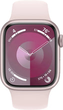 Load image into Gallery viewer, Apple Watch Series 9 (2023) – 45mm GPS Wi-Fi – Aluminum Case with Black Sport Band
