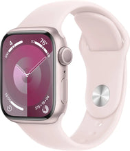 Load image into Gallery viewer, Apple Watch Series 9 (2023) – 45mm GPS Wi-Fi – Aluminum Case with Black Sport Band
