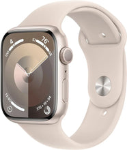 Load image into Gallery viewer, Apple Watch Series 9 (2023) – 45mm GPS Wi-Fi – Aluminum Case with Black Sport Band
