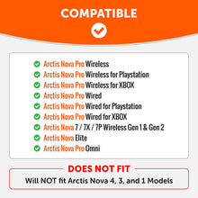 Load image into Gallery viewer, WC Side Speaker Plates for Arctis Nova Headsets - Arctis Nova Booster Pack by Wicked Cushions
