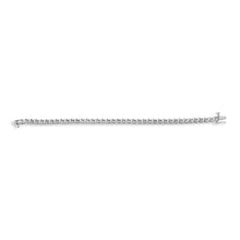 Load image into Gallery viewer, .925 Sterling Silver 1/4 Cttw Diamond Station and S Link Bracelet
