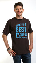 Load image into Gallery viewer, World's Best Farter Men's Bamboo Viscose/Organic Cotton Short Sleeve Graphic T-Shirt
