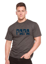 Load image into Gallery viewer, PAPA Men's Bamboo Viscose/Organic Cotton Short Sleeve Graphic T-Shirt
