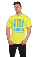 Load image into Gallery viewer, World's Best Farter Men's Bamboo Viscose/Organic Cotton Short Sleeve Graphic T-Shirt
