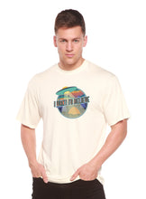 将图片加载到图库查看器，I Want to Believe Men's Bamboo Short Sleeve Printed T-Shirt
