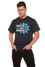 Load image into Gallery viewer, Trust Me I'm a Engineer Dad Men's Bamboo Viscose/Organic Cotton Short Sleeve Graphic T-Shirt
