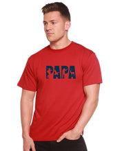 Load image into Gallery viewer, PAPA Men's Bamboo Viscose/Organic Cotton Short Sleeve Graphic T-Shirt
