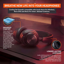 Load image into Gallery viewer, Arctis Nova Pro Wireless, Nova Elite &amp; Nova Pro Omni Earpads - WC FreeZe Cooling Gel

