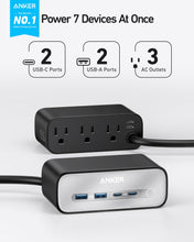 将图片加载到图库查看器，Anker Charging Station (7-in-1, 100W)
