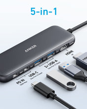 将图片加载到图库查看器，Anker <b>332</b> USB-C Hub (5-in-1)
