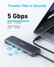 将图片加载到图库查看器，Anker <b>332</b> USB-C Hub (5-in-1)
