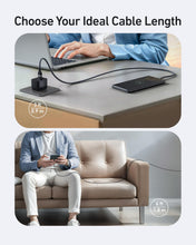 将图片加载到图库查看器，Anker USB-A to USB-C Cable (3 ft/6 ft, Upcycled-Braided)
