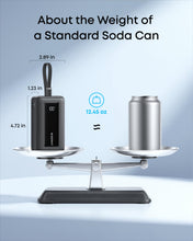 Load image into Gallery viewer, Anker Zolo Power Bank (10K, 30W) with a 5.4-inch (13.7 cm) built-in USB-C cable.
