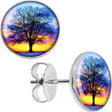 将图片加载到图库查看器，Sunset Tree Stud Earrings
