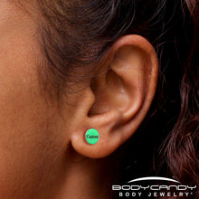 将图片加载到图库查看器，Custom Personalized Glow in the Dark Stud Earrings
