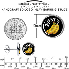 将图片加载到图库查看器，That is Bananas Stud Earrings by Onyx O
